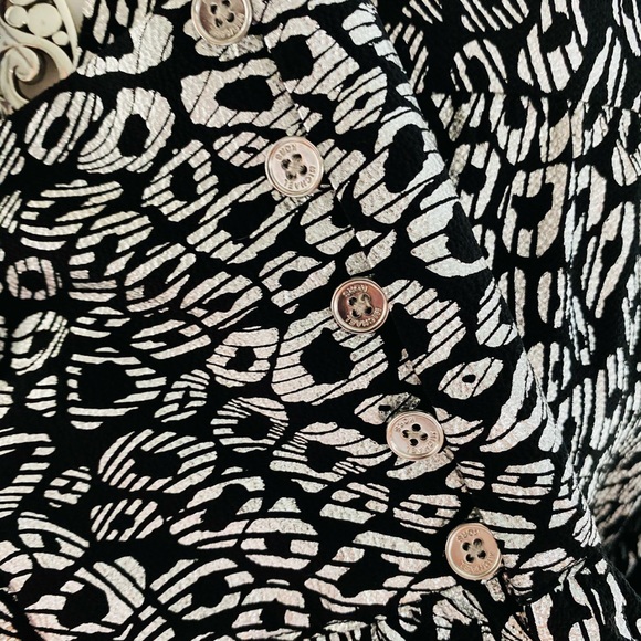 NWT!! MICHAEL KORS Shimmer Blouse - Picture 4 of 8